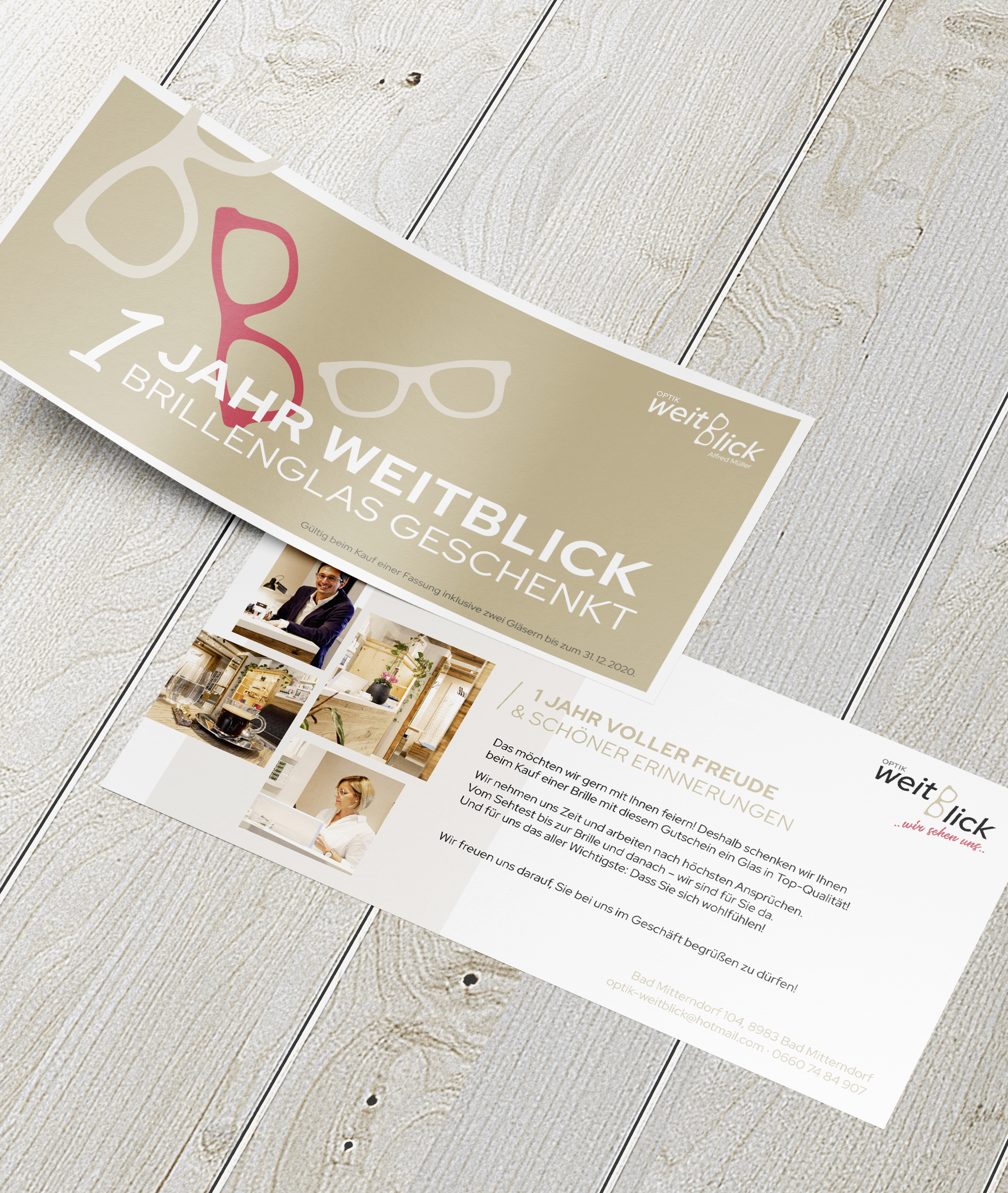 WeitBlick Flyer Design